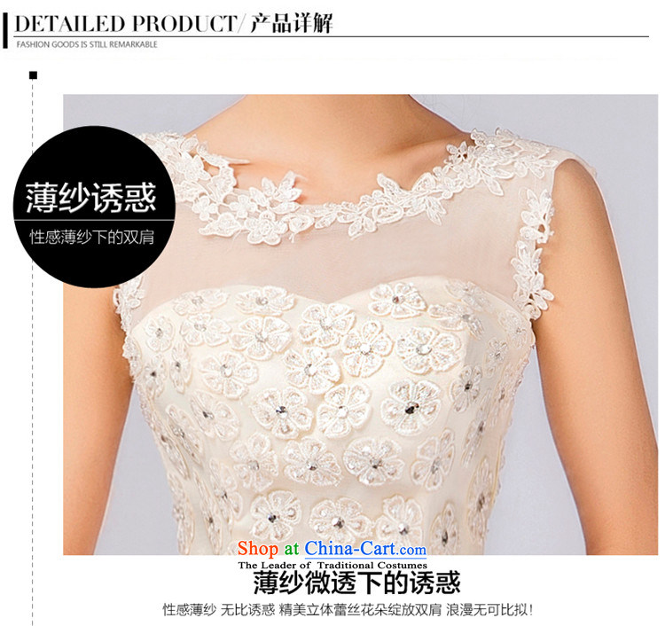 Tslyzm bride dress bridesmaid Service, 2015 New autumn and winter flower bows Service Manual noble aristocratic Sau San red white wedding dress m White M picture, prices, brand platters! The elections are supplied in the national character of distribution, so action, buy now enjoy more preferential! As soon as possible.