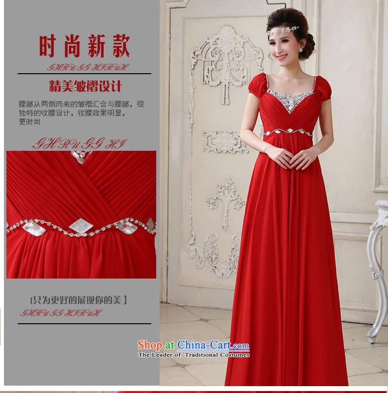 Talk to Her dress red long evening marriages bows services with a shoulder for maximum code field pregnant women dress Korean Top Loin of female replace door onto Red XL Photo, prices, brand platters! The elections are supplied in the national character of distribution, so action, buy now enjoy more preferential! As soon as possible.