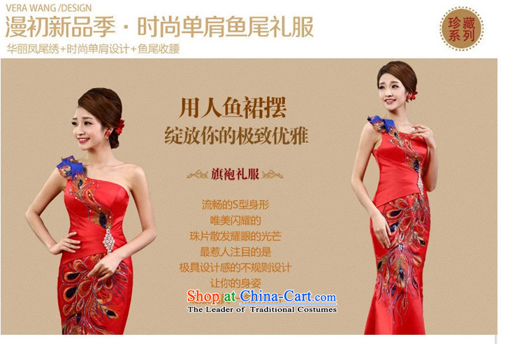 In the early 2015 new man bride dress shoulder crowsfoot satin dress long gown bridal dresses Sau San bows red XXL picture, prices, brand platters! The elections are supplied in the national character of distribution, so action, buy now enjoy more preferential! As soon as possible.
