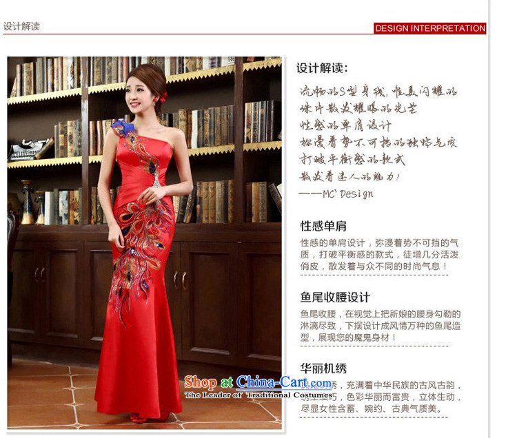 In the early 2015 new man bride dress shoulder crowsfoot satin dress long gown bridal dresses Sau San bows red XXL picture, prices, brand platters! The elections are supplied in the national character of distribution, so action, buy now enjoy more preferential! As soon as possible.
