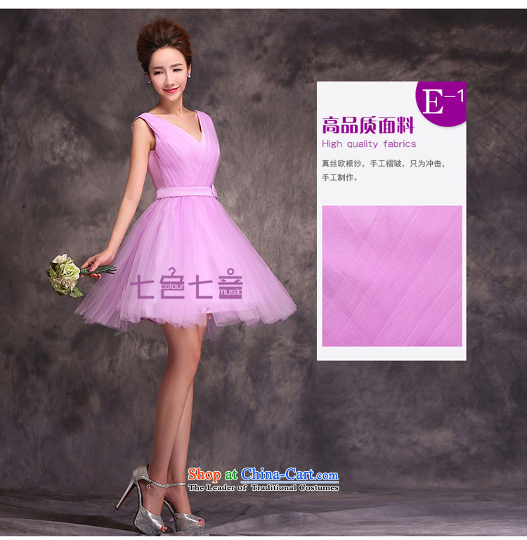 7 Color 7 tone Korean bridesmaid in 2015 evening dresses purple solid color banding short, sister performed small dress L016 purple F S picture, prices, brand platters! The elections are supplied in the national character of distribution, so action, buy now enjoy more preferential! As soon as possible.