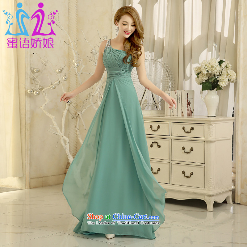 Talk to her new 2015 long dresses to align the shoulder is elegant and modern bridesmaid services under the auspices of evening service for larger video thin dress photo color under the auspices of?S