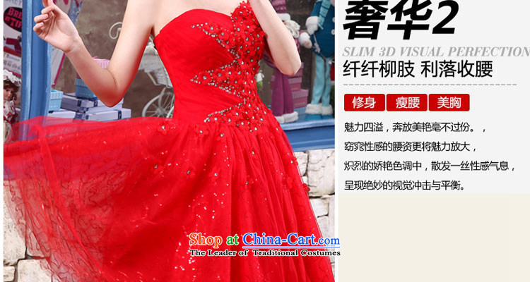 Talk to Her New Red Dress 2015 married women serving with chest integrated bows with lace stylish Sweet dress Sau San RED M picture, prices, brand platters! The elections are supplied in the national character of distribution, so action, buy now enjoy more preferential! As soon as possible.