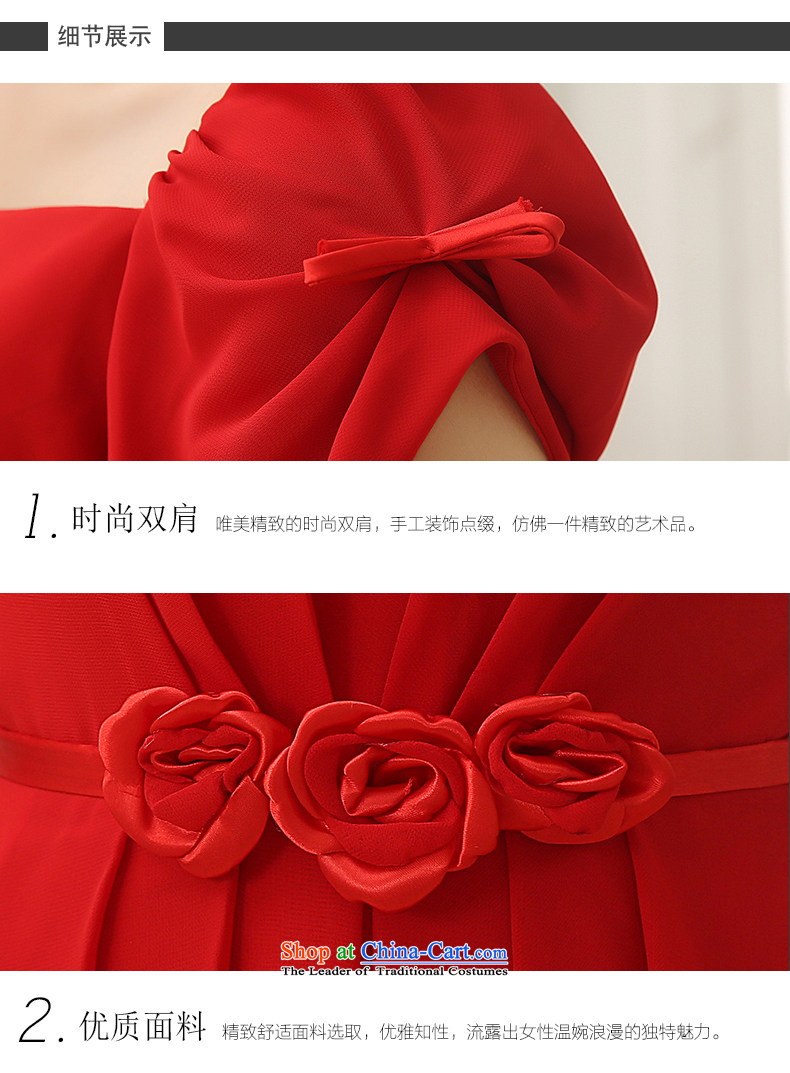 Rain Coat is stylish marriages new 2015 wedding dresses, bows to red short short-sleeved sweet bridesmaid small dress LF198 RED M picture, prices, brand platters! The elections are supplied in the national character of distribution, so action, buy now enjoy more preferential! As soon as possible.
