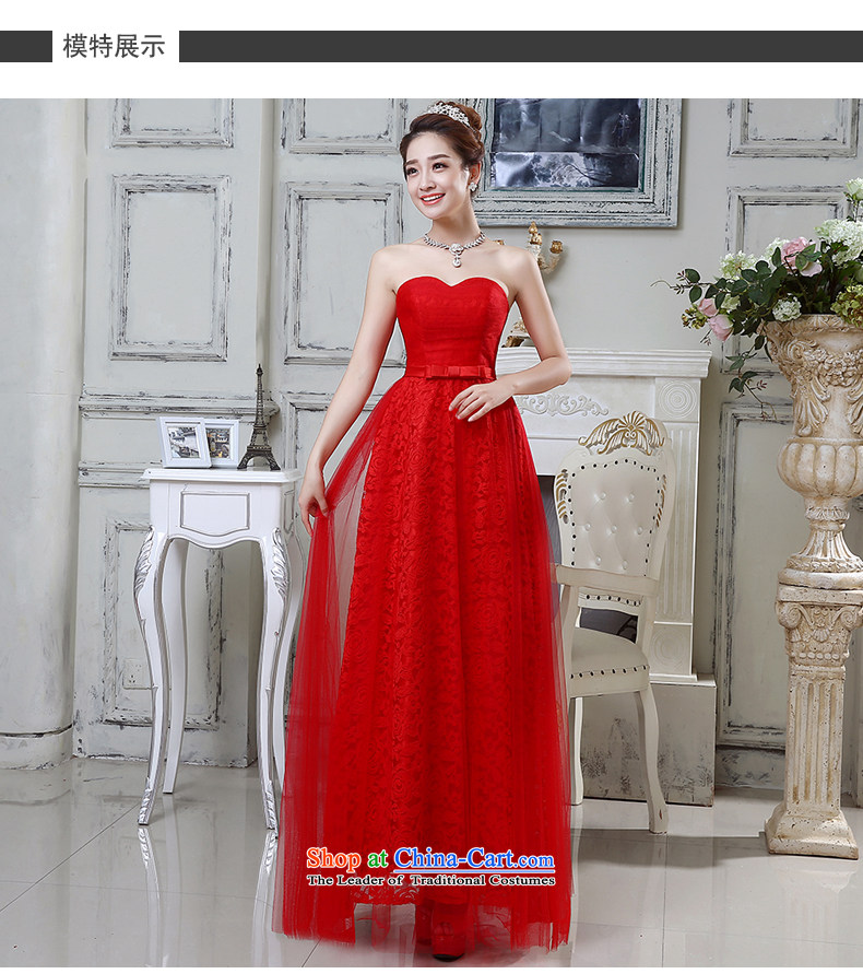 Rain-sang Yi marriages 2015 new wedding elegant long red bows to wipe the chest lace wedding dress LF200 RED XXL picture, prices, brand platters! The elections are supplied in the national character of distribution, so action, buy now enjoy more preferential! As soon as possible.