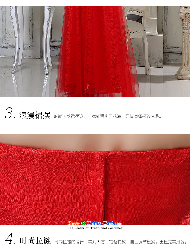 Rain-sang Yi marriages 2015 new wedding elegant long red bows to wipe the chest lace wedding dress LF200 RED XXL picture, prices, brand platters! The elections are supplied in the national character of distribution, so action, buy now enjoy more preferential! As soon as possible.
