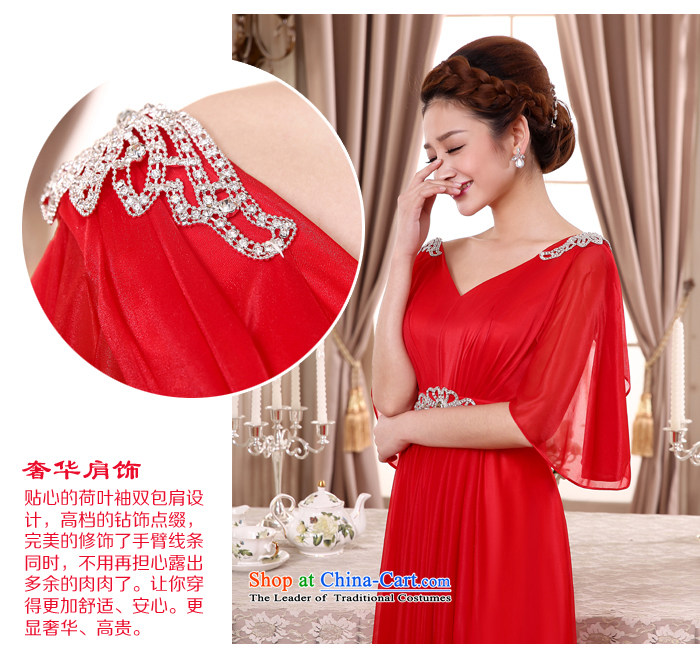 The privilege of serving-leung 2015 new big red code bride wedding dress long thick MM evening dresses evening drink service Red 2XL Photo, prices, brand platters! The elections are supplied in the national character of distribution, so action, buy now enjoy more preferential! As soon as possible.