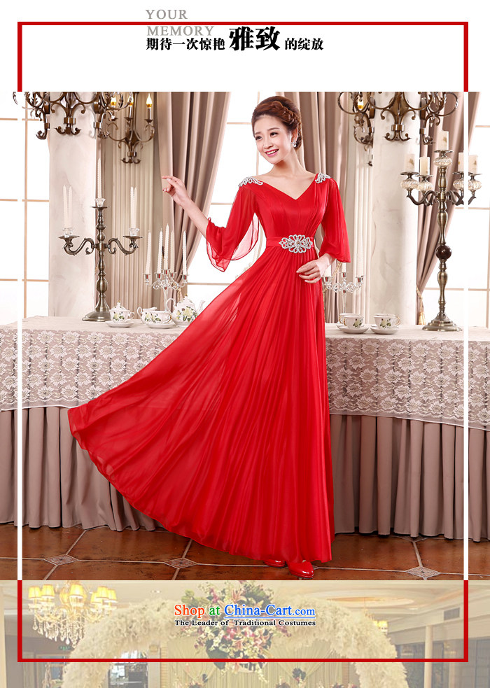 The privilege of serving-leung 2015 new big red code bride wedding dress long thick MM evening dresses evening drink service Red 2XL Photo, prices, brand platters! The elections are supplied in the national character of distribution, so action, buy now enjoy more preferential! As soon as possible.