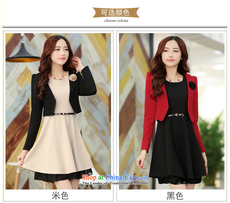Maple Hui-chun boxed version Korea 2015 two-piece suit in small waist chiffon dress skirt F3268 RED M picture, prices, brand platters! The elections are supplied in the national character of distribution, so action, buy now enjoy more preferential! As soon as possible.