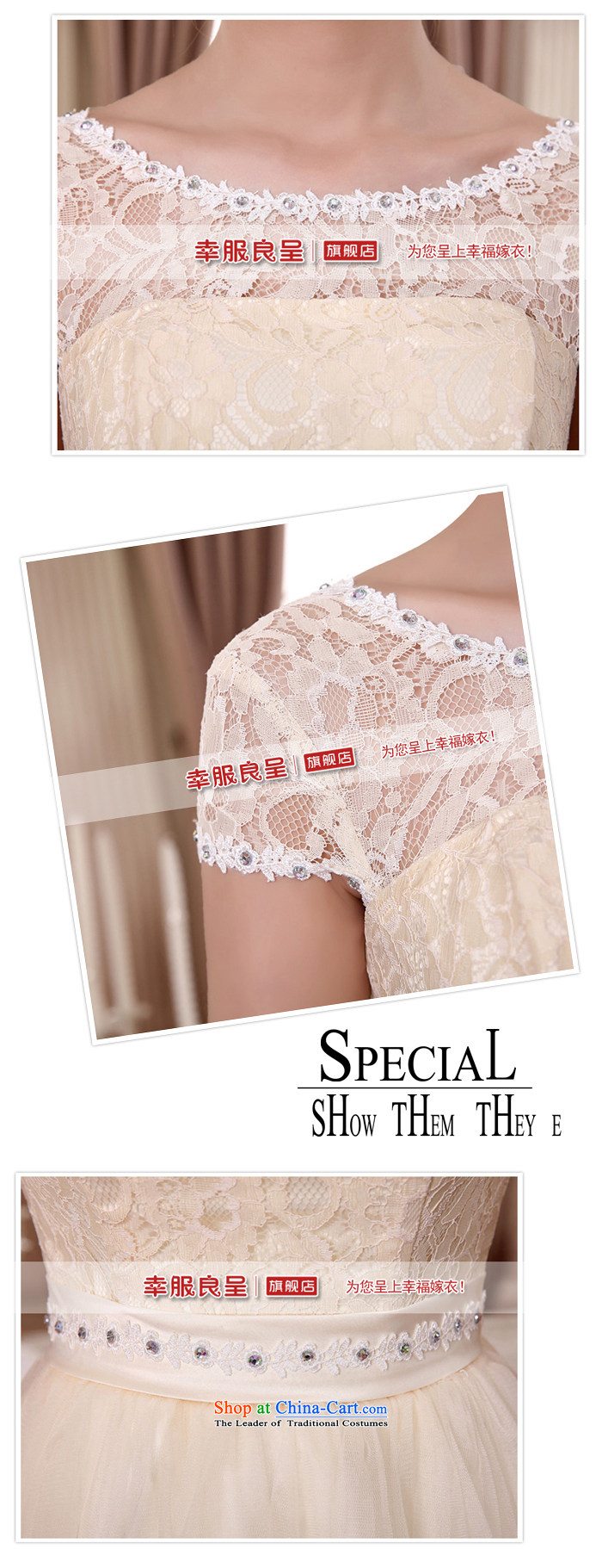 The privilege of serving-leung 2015 new marriage short) bows bridesmaid mission bridesmaid skirt bon bon skirt small dress evening dress champagne color XL Photo, prices, brand platters! The elections are supplied in the national character of distribution, so action, buy now enjoy more preferential! As soon as possible.