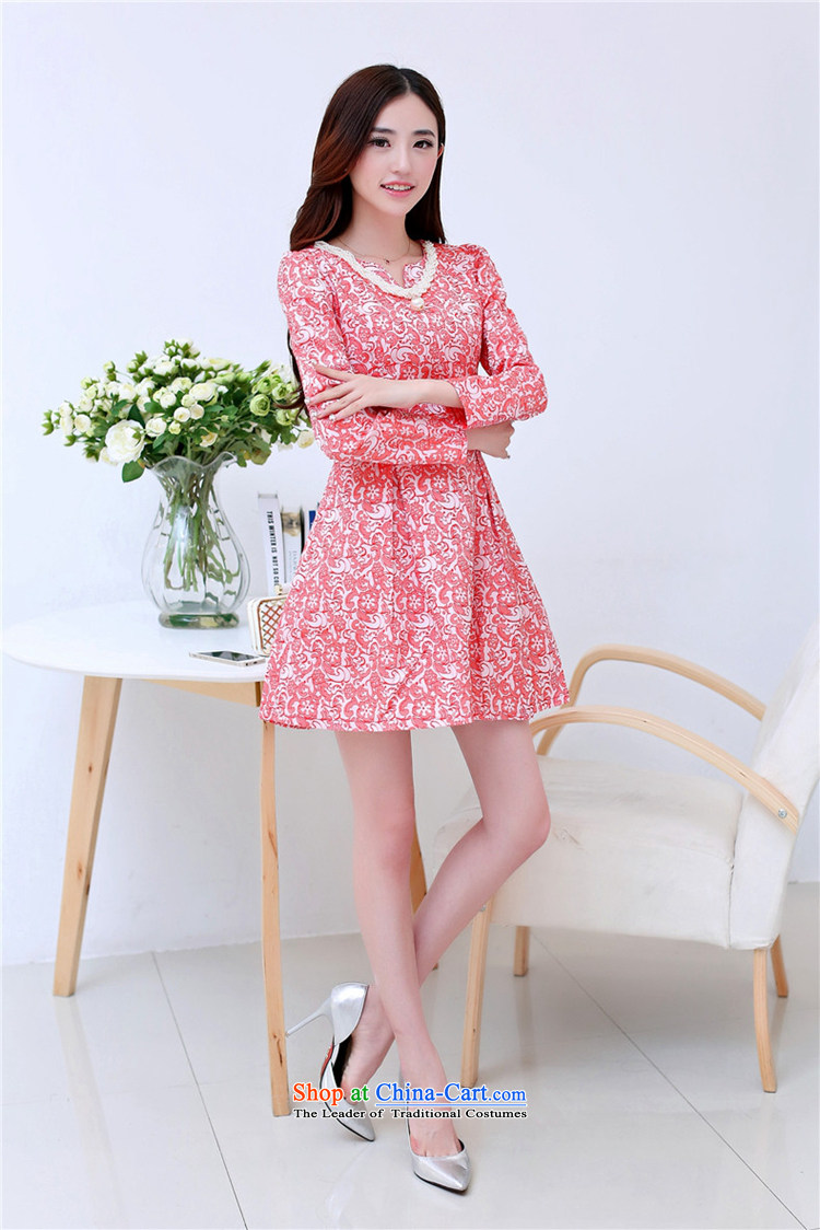 Definition of Style 2015 spring and fall new Korean president embossing elegance bridesmaid Sau San dress dresses QY1055 pink M code picture, prices, brand platters! The elections are supplied in the national character of distribution, so action, buy now enjoy more preferential! As soon as possible.