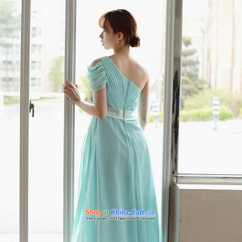 The sponsors of the 2015 New LAURELMARY, Korean fresh sweet Beveled Shoulder-rotator cuff manually Stitch pearl lap video thin zipper chiffon align to dress as Figure Color XL( chest 95 Waist 79), included the , , , shopping on the Internet