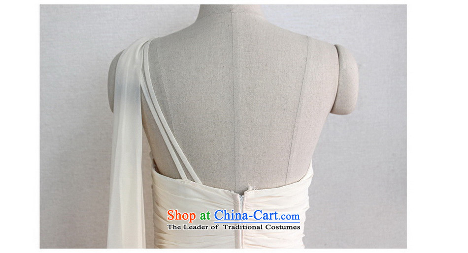 The sponsors of the 2014 New LAURELMARY, Korean charming gliding Beveled Shoulder Foutune of creases chiffon to align the Sau San bridal dresses ivory L 90 Waist74) picture chest, prices, brand platters! The elections are supplied in the national character of distribution, so action, buy now enjoy more preferential! As soon as possible.