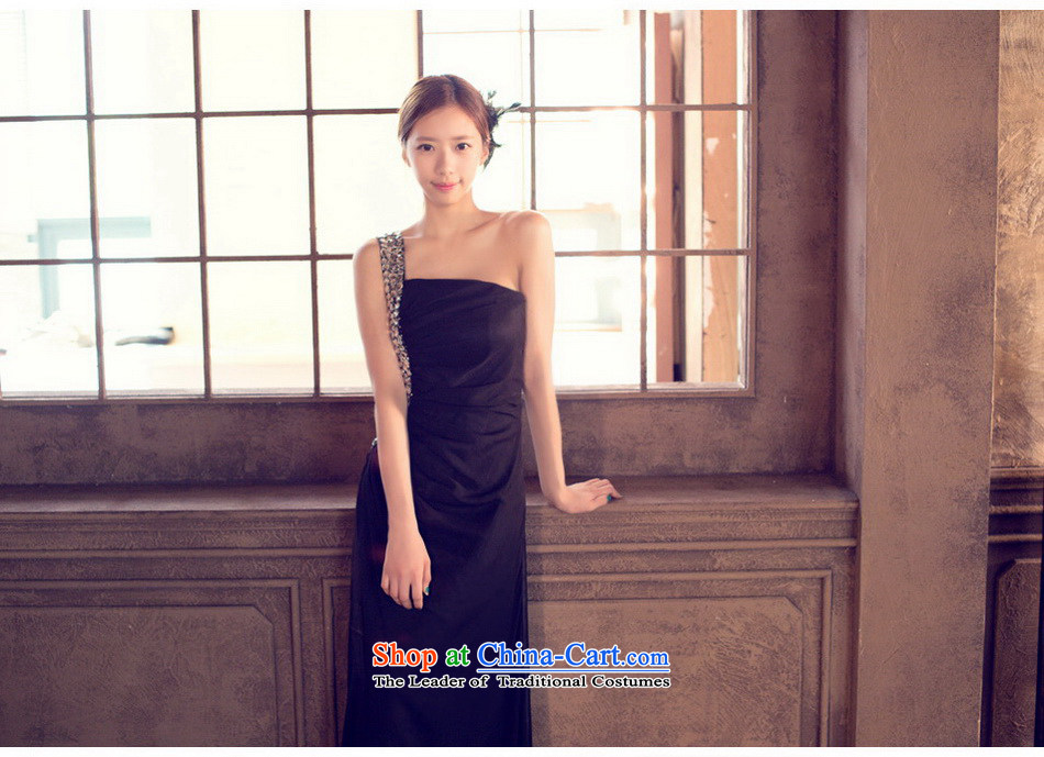 The sponsors of the 2015 New LAURELMARY, Korean sexy beauty beaded shoulder graphics thin dress Sau San figure black XL( chest 95 Waist79) Picture, prices, brand platters! The elections are supplied in the national character of distribution, so action, buy now enjoy more preferential! As soon as possible.
