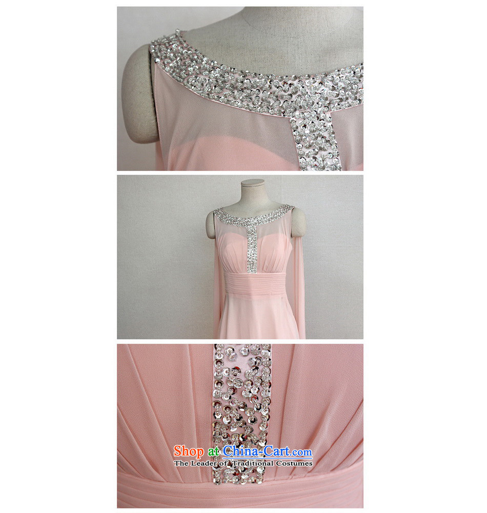 The sponsors of the 2014 New LAURELMARY, Korean gliding manually Stitch pearl round-neck collar Foutune of Sau San chiffon align to dress bridal dresses light pink L 90 Waist74) picture chest, prices, brand platters! The elections are supplied in the national character of distribution, so action, buy now enjoy more preferential! As soon as possible.