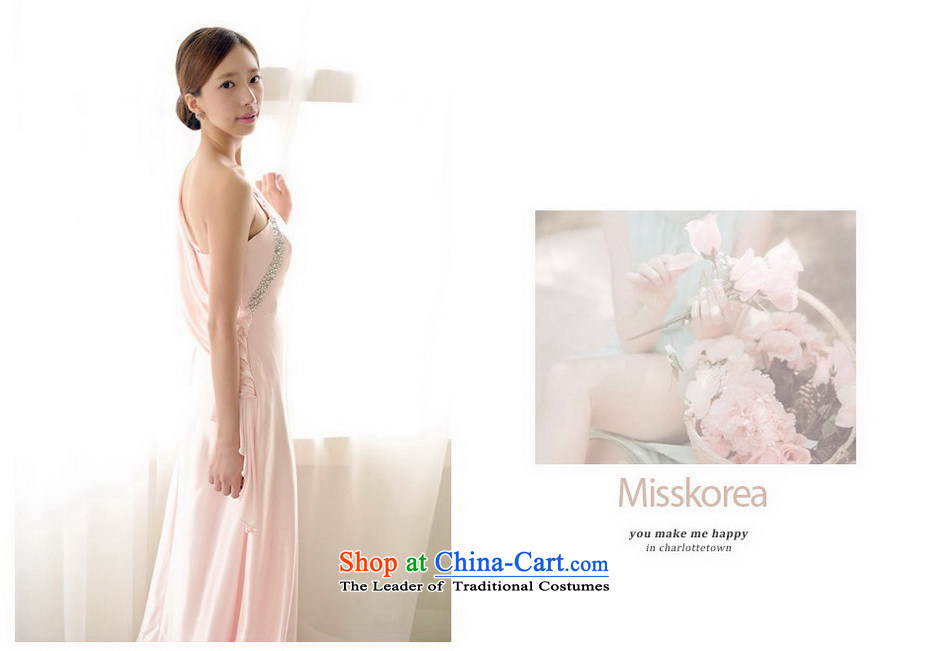 The sponsors of the 2015 New LAURELMARY, Korean charming sexy Beveled Shoulder curve foutune chiffon align to the bridal dresses light pink M 85 Waist69) picture chest, prices, brand platters! The elections are supplied in the national character of distribution, so action, buy now enjoy more preferential! As soon as possible.