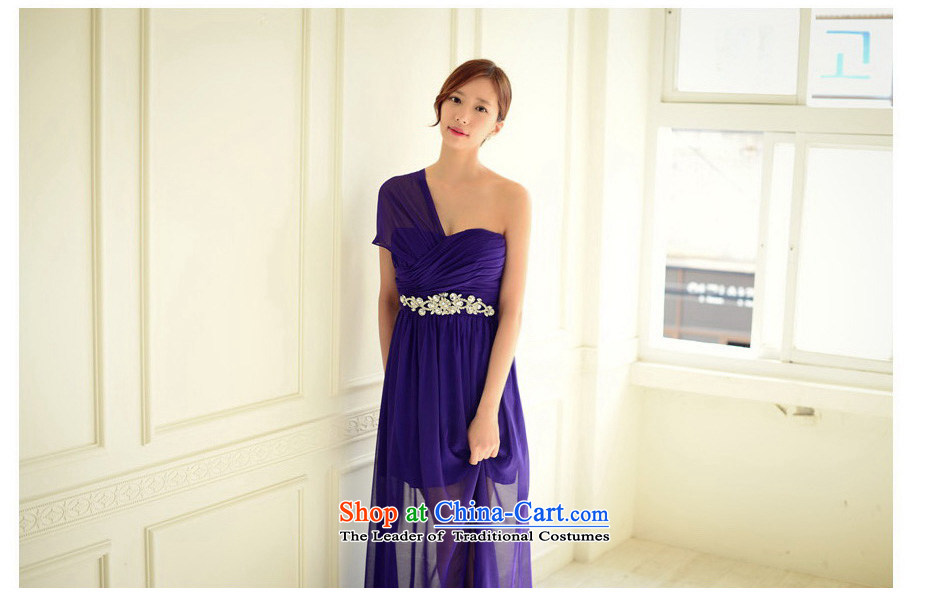 The sponsors of the 2015 New LAURELMARY, Korean Dream shoulder and breast height waist gauze to align the fluoroscopy chiffon dress purple XL( chest 95 Waist79) Picture, prices, brand platters! The elections are supplied in the national character of distribution, so action, buy now enjoy more preferential! As soon as possible.
