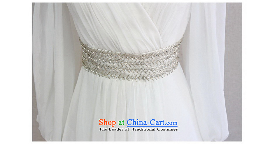 The sponsors of the 2014 New LAURELMARY) Korea edition irrepressible shoulders manually Stitch pearl chiffon align to dress white L chest 90 Waist74) Picture, prices, brand platters! The elections are supplied in the national character of distribution, so action, buy now enjoy more preferential! As soon as possible.