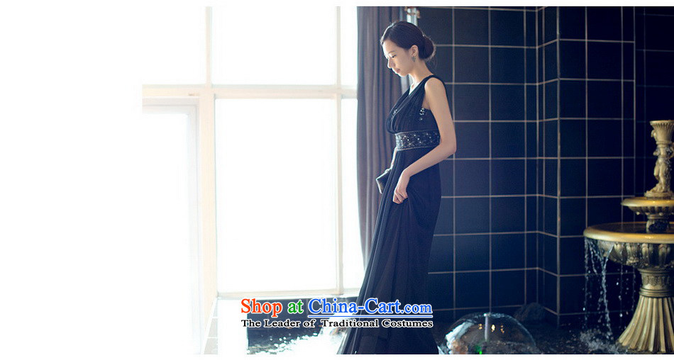 The sponsors of the 2015 New LAURELMARY, Korean shoulders a low-Top Loin of Sau San manually Stitch pearl chiffon align to dress black XL( chest 95 Waist79) Picture, prices, brand platters! The elections are supplied in the national character of distribution, so action, buy now enjoy more preferential! As soon as possible.