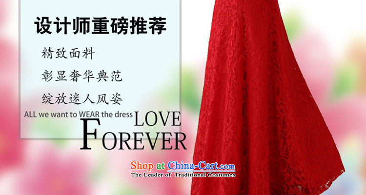 Talk to her new 2015 Long lace Sau San shoulder dress marriages bows crowsfoot qipao wedding services bridal red XL Photo, prices, brand platters! The elections are supplied in the national character of distribution, so action, buy now enjoy more preferential! As soon as possible.