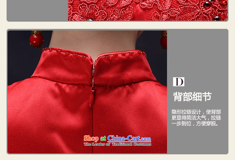 Ferrara 2015 new lace qipao gown skirt improved Chinese brides fall short of marriage with short of Suzhou shipment pictures, L price, brand platters! The elections are supplied in the national character of distribution, so action, buy now enjoy more preferential! As soon as possible.