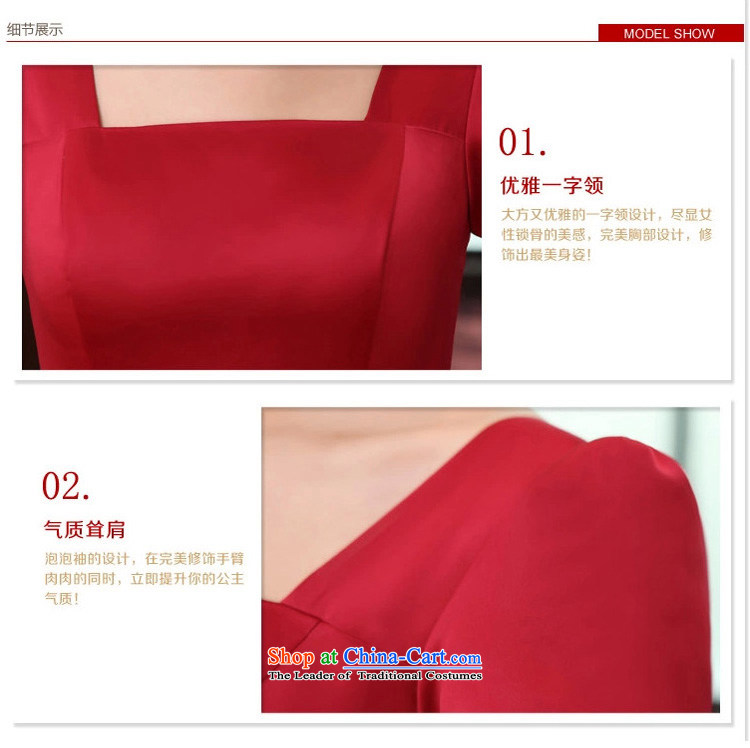 In the early 2015 new man Dress Short of Korean dress marriages bows services 1 shoulder bridesmaid at night service large red S picture, prices, brand platters! The elections are supplied in the national character of distribution, so action, buy now enjoy more preferential! As soon as possible.
