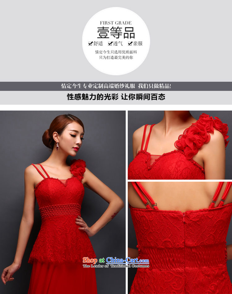 Love of the overcharged long Sau San shoulder lace to bride wedding dress red bows Service Bridal Fashion red tailor-made exclusively concept message size pictures, prices, brand platters! The elections are supplied in the national character of distribution, so action, buy now enjoy more preferential! As soon as possible.