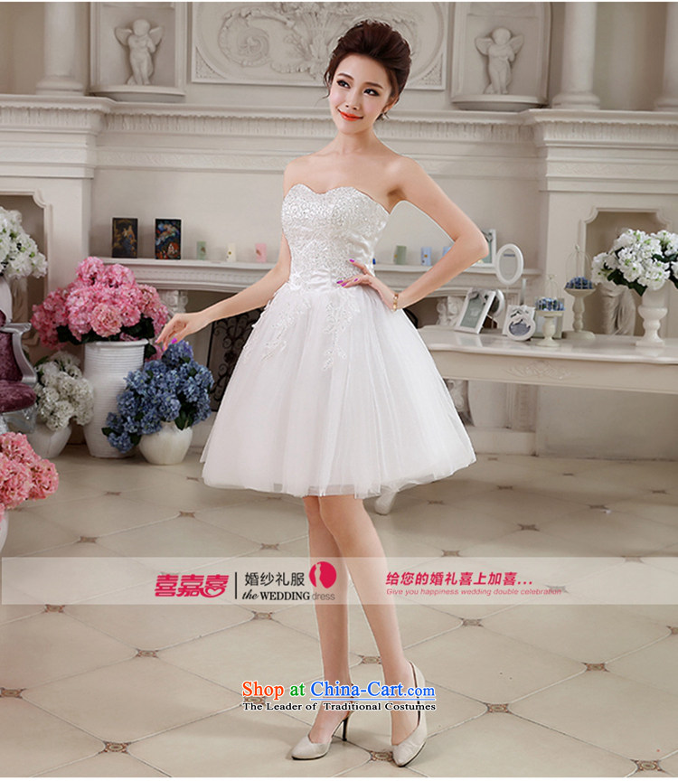 Hei Kaki 2015 autumn and winter new short, wipe the chest small evening dresses bridesmaid skirt pearl embroidery bon bon petticoats NF26 white left Tailored size picture, prices, brand platters! The elections are supplied in the national character of distribution, so action, buy now enjoy more preferential! As soon as possible.