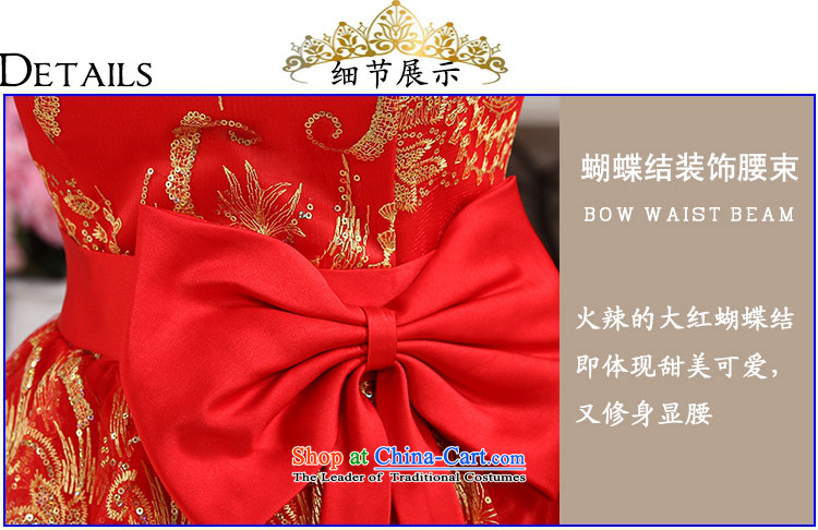 Hi Lo Joy Kaki 2015 autumn and winter new short of small evening dresses bridesmaid skirt bow tie LACE EMBROIDERY NF30 COAGULATES RED M picture, prices, brand platters! The elections are supplied in the national character of distribution, so action, buy now enjoy more preferential! As soon as possible.