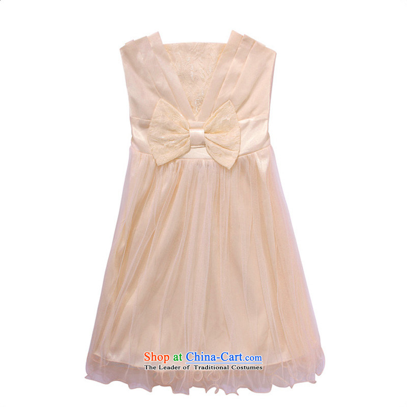 To increase the number and the dress and chest bridesmaid Princess Top Loin temperament thick mm even turning skirt assemble the sister dress dresses pink XL suitable for 120-140, 158 and shopping on the Internet has been pressed.