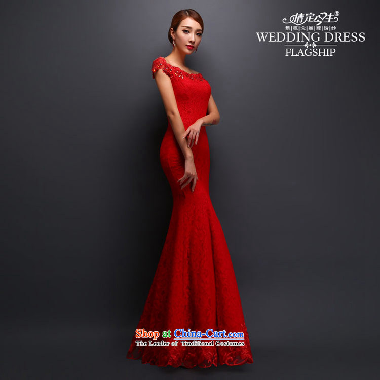 Love of the overcharged by 2015 new long lace red bows dress Korean bows to marry a crowsfoot Sau San red tailor-made exclusively concept message size pictures, prices, brand platters! The elections are supplied in the national character of distribution, so action, buy now enjoy more preferential! As soon as possible.