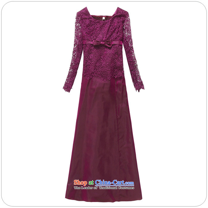  The auspices of the Western Wind performances Jk2.yy evening dress skirt long-sleeved lace engraving large yards (Sapa meeting dress dresses purple are about 95 recommendations for pictures, prices, brand platters! The elections are supplied in the national character of distribution, so action, buy now enjoy more preferential! As soon as possible.