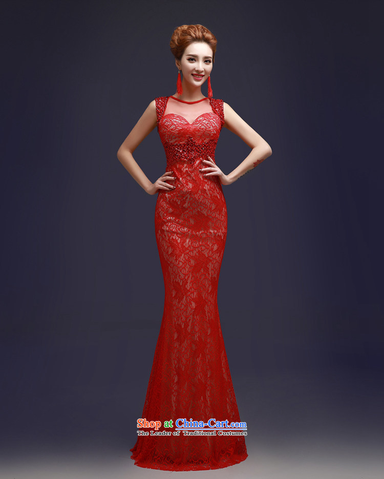 7 Color 7 Ms. evening dresses new 2015 Long Moderator Clothing Company Annual Meeting of the Korean version of Sau San banquet party stylish black L pictures, L018 price, brand platters! The elections are supplied in the national character of distribution, so action, buy now enjoy more preferential! As soon as possible.