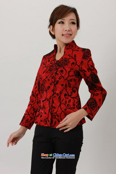 2013 Spring jackets, middle-aged and elderly mother long-sleeved shirt Sau San Tong pack mail wedding map color M brand, prices, picture platters! The elections are supplied in the national character of distribution, so action, buy now enjoy more preferential! As soon as possible.