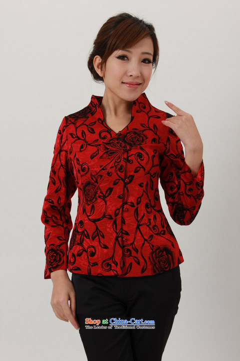 2013 Spring jackets, middle-aged and elderly mother long-sleeved shirt Sau San Tong pack mail wedding map color M brand, prices, picture platters! The elections are supplied in the national character of distribution, so action, buy now enjoy more preferential! As soon as possible.