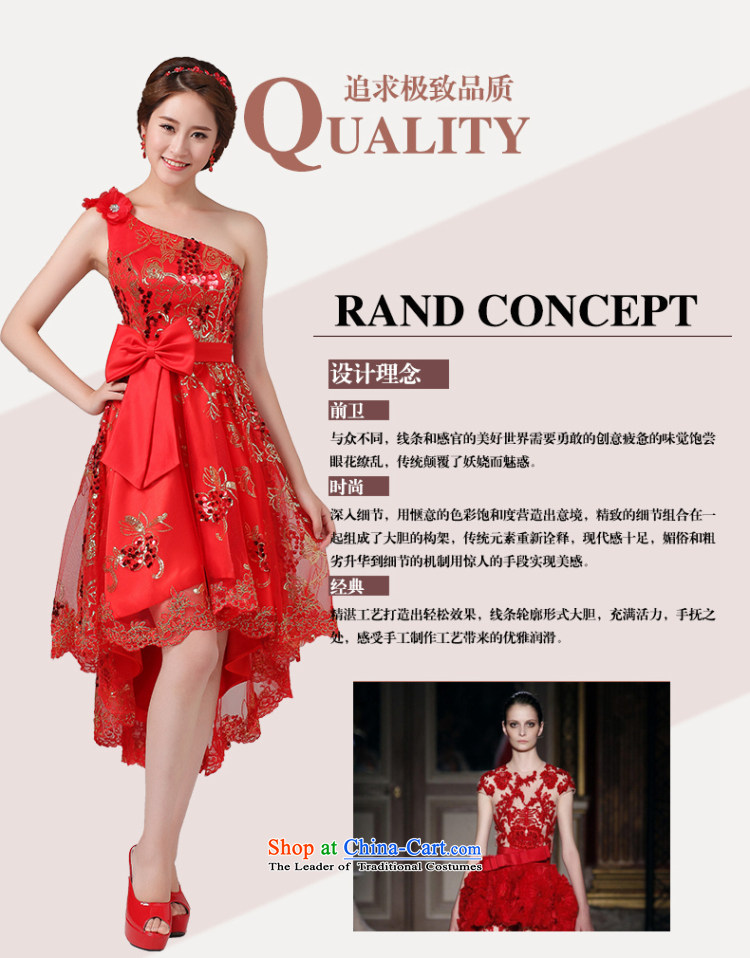 After a short pre-gown 2015 new bridesmaid to lace short of marriages bows to red evening wedding red S picture, prices, brand platters! The elections are supplied in the national character of distribution, so action, buy now enjoy more preferential! As soon as possible.
