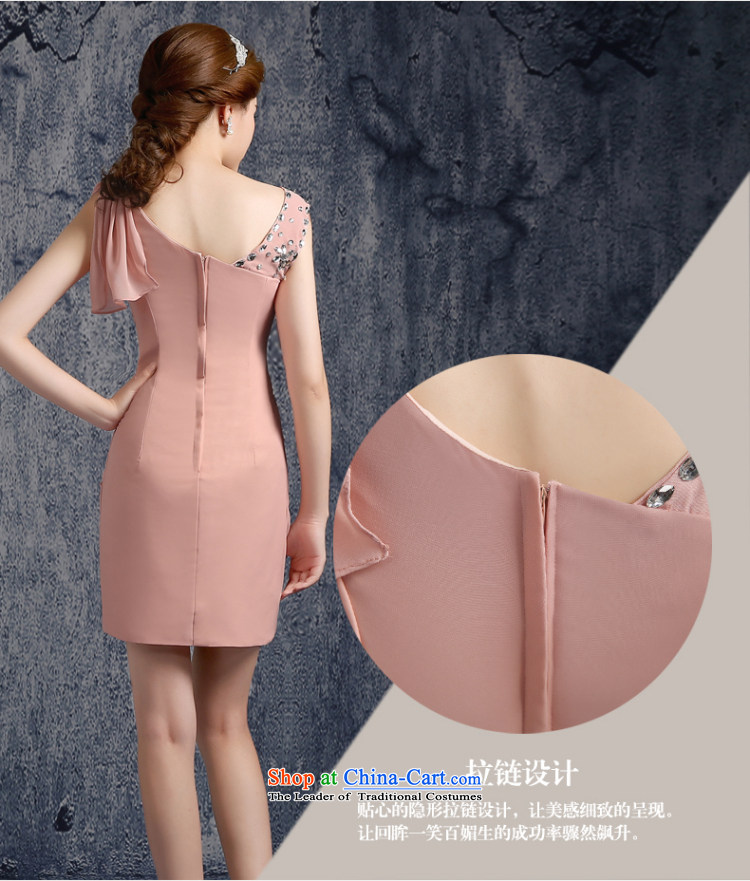 2015 New) Wedding Dress Short of autumn sister bridesmaid mission marriage dresses women red bows to gray XL Photo, prices, brand platters! The elections are supplied in the national character of distribution, so action, buy now enjoy more preferential! As soon as possible.
