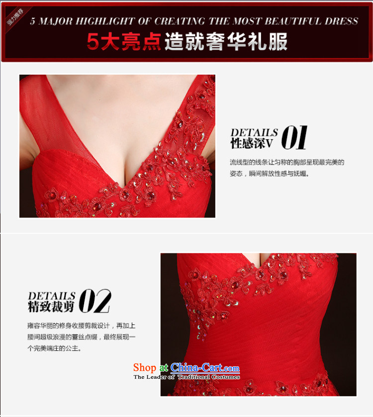 Beverly Ting bows to Sau San New 2015 new spring and summer evening dresses long red marriages stylish bridesmaid services moderator dress dark red XXL picture, prices, brand platters! The elections are supplied in the national character of distribution, so action, buy now enjoy more preferential! As soon as possible.