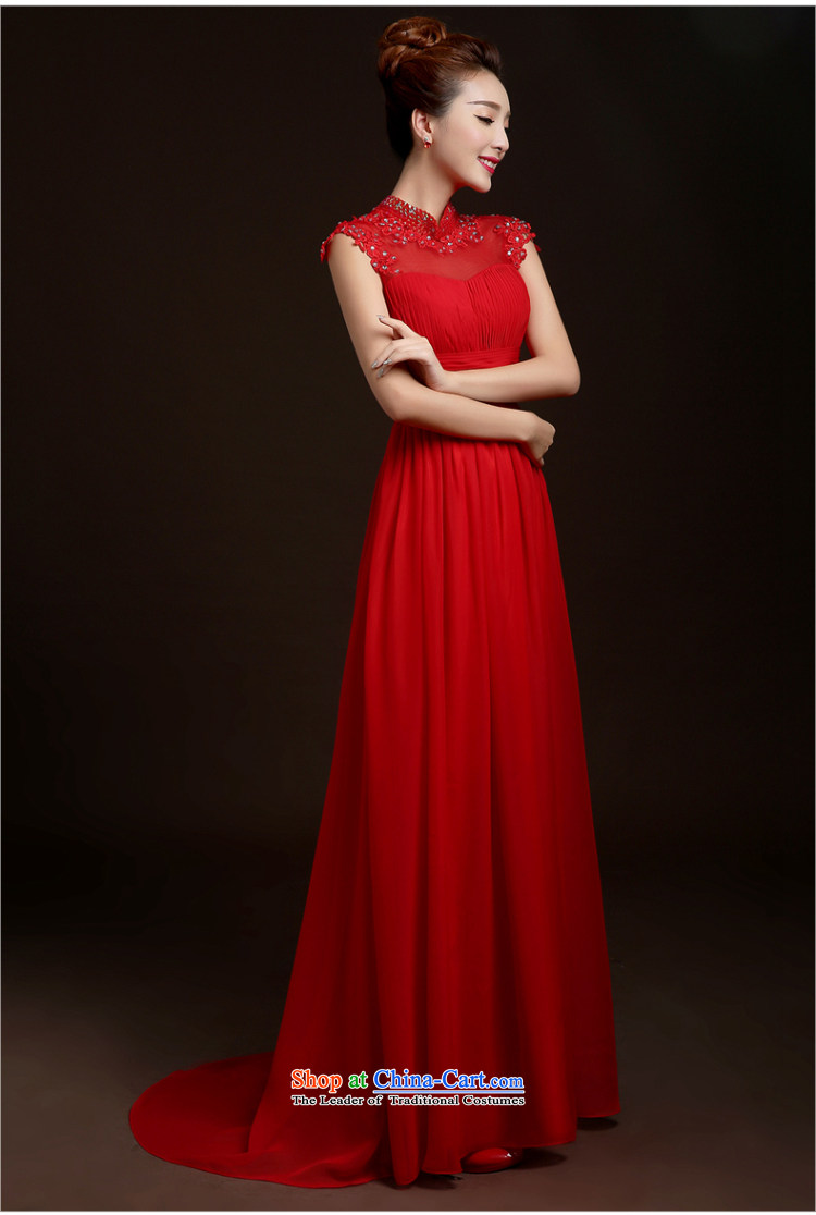 Beverly Ting bows Service Bridal Fashion 2015 new spring and summer long gown marriage strap bridesmaid to Korean Red Dress Female Red banquet M picture, prices, brand platters! The elections are supplied in the national character of distribution, so action, buy now enjoy more preferential! As soon as possible.