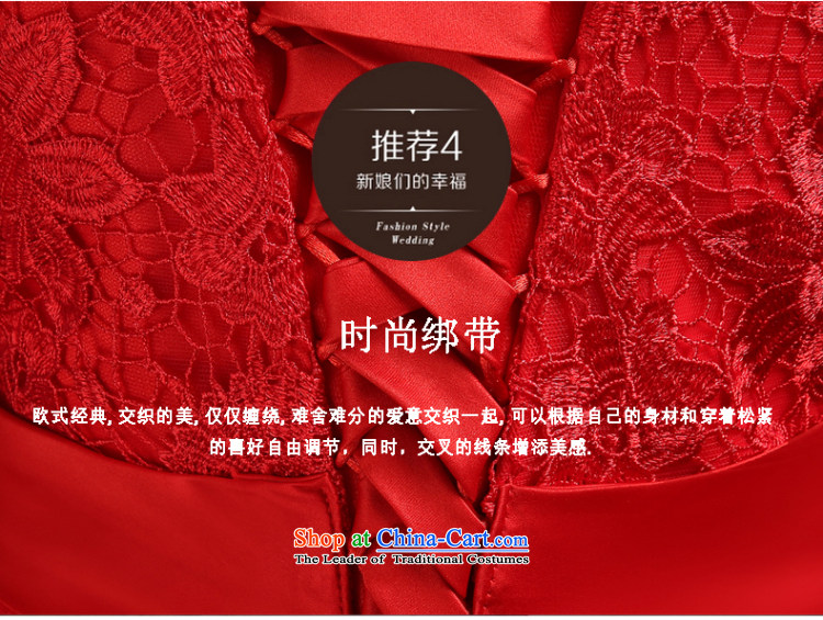 Beverly Ting bows Service Bridal Fashion New Spring/Summer 2015 Red long lace bride wedding dress autumn and winter banquet evening dress red XXL picture, prices, brand platters! The elections are supplied in the national character of distribution, so action, buy now enjoy more preferential! As soon as possible.