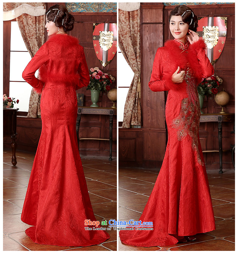 [Sau Kwun Tong] Bong-love for winter 2015 marriage celebration for the bride dress back door bows two kits QX4939 RED L picture, prices, brand platters! The elections are supplied in the national character of distribution, so action, buy now enjoy more preferential! As soon as possible.