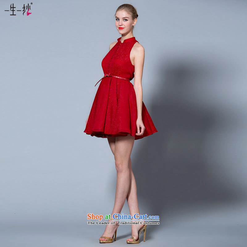 A lifetime of 2015 New Red Wedding Dress Short of female autumn bridesmaid dress Bridal Fashion 30220893 Service bows wine red tailored for not returning the switch does not, a Lifetime yarn , , , shopping on the Internet