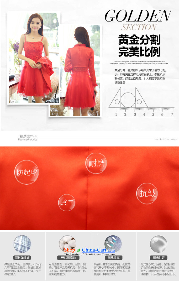 The magic of the Group and the 2014 New aristocratic small-long-sleeved Sau San A word wind dresses wedding dress two kits female autumn 9905D replacing RED M picture, prices, brand platters! The elections are supplied in the national character of distribution, so action, buy now enjoy more preferential! As soon as possible.