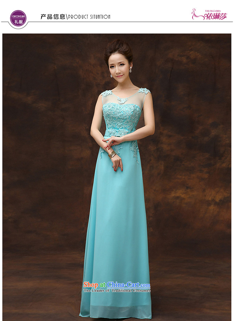 According to Lin Sa 2015 Spring/Summer new bridesmaid dress a field shoulder marriages bows service long graphics thin moderator evening dresses tailored consulting customer service picture, prices, brand platters! The elections are supplied in the national character of distribution, so action, buy now enjoy more preferential! As soon as possible.