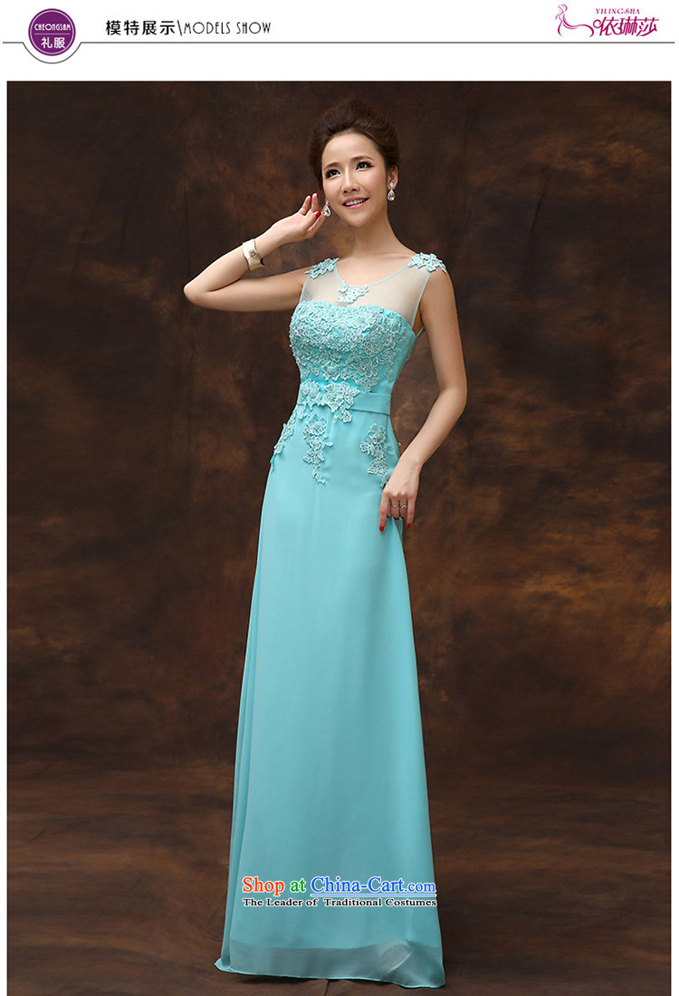 According to Lin Sa 2015 Spring/Summer new bridesmaid dress a field shoulder marriages bows service long graphics thin moderator evening dresses tailored consulting customer service picture, prices, brand platters! The elections are supplied in the national character of distribution, so action, buy now enjoy more preferential! As soon as possible.