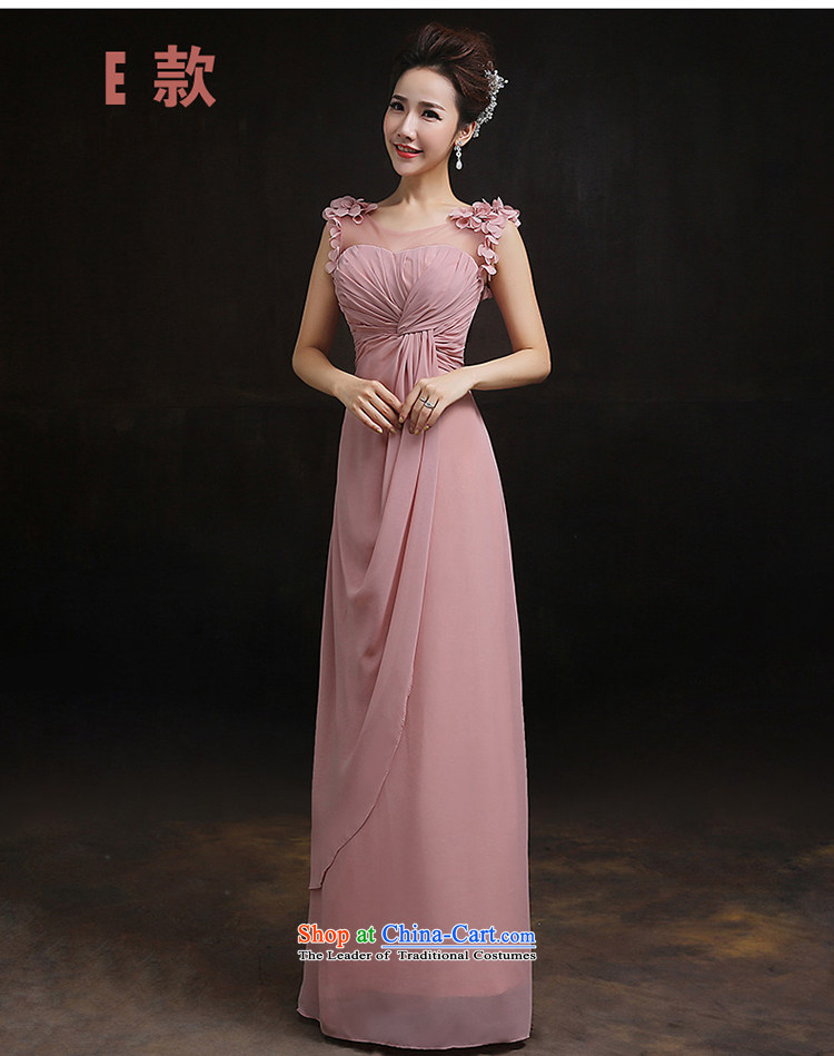 According to Lin Sha bridesmaid to spring 2015 new long evening dresses bridesmaid skirt bride wedding banquet evening shoulders bridesmaid mission E L picture, prices, brand platters! The elections are supplied in the national character of distribution, so action, buy now enjoy more preferential! As soon as possible.