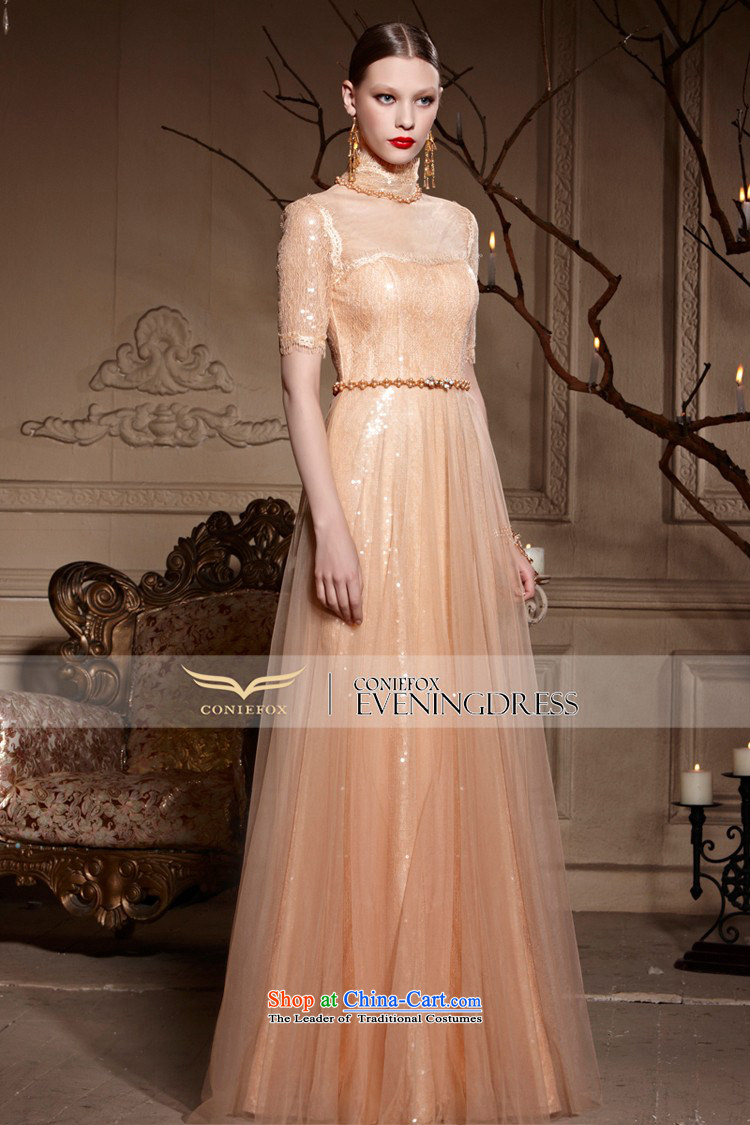 Creative Fox evening dresses 2015 New banquet evening dresses wedding services welcome drink served long and dress auspices Sau San dress 30593  M picture color pictures, prices, brand platters! The elections are supplied in the national character of distribution, so action, buy now enjoy more preferential! As soon as possible.