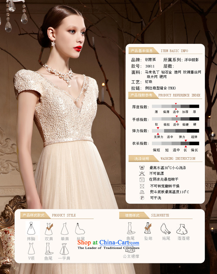 The kitsune elegant evening dress creative long banquet evening dresses marriage bridesmaid wedding services bows deep V Sau San to dress uniform 30611 color pictures courtesy L picture, prices, brand platters! The elections are supplied in the national character of distribution, so action, buy now enjoy more preferential! As soon as possible.