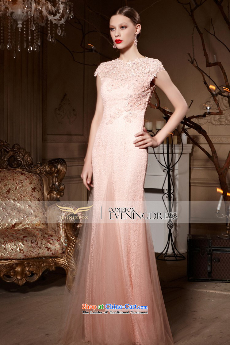 Creative Fox evening dresses 2015 new pink lace bridal dresses marriage bows wedding services bridesmaid hospitality services evening dress 30618 pink XXL picture, prices, brand platters! The elections are supplied in the national character of distribution, so action, buy now enjoy more preferential! As soon as possible.