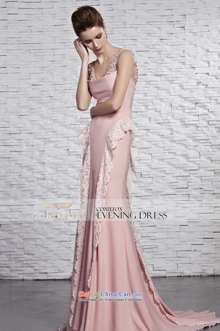 Creative Fox evening dresses pink shoulders bride wedding dresses long tail wedding dress romantic wedding dress lace welcome service 81522 color pictures picture, prices, XXL brand platters! The elections are supplied in the national character of distribution, so action, buy now enjoy more preferential! As soon as possible.